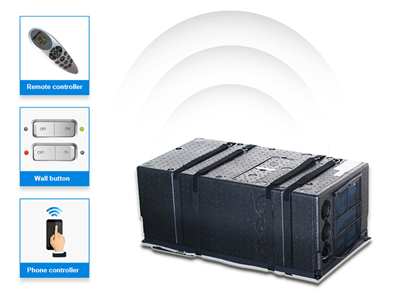 Condicionador de ar inferior de 9000BTU rv